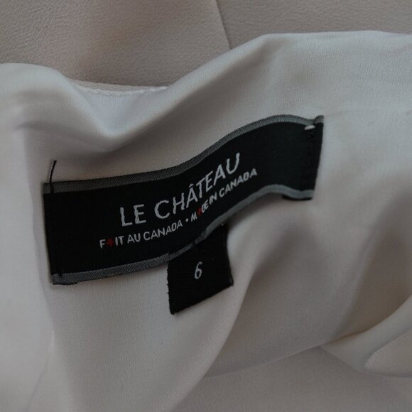 Y2K Bias Cut Satin Cream Slip Skirt Sz 6 - Picture 4 of 9